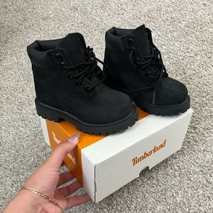 Toddler Black timberland